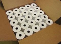 100 Rolls 2 1/4″ 57mm x 50′ Cash Register Credit Card POS Receipt Thermal Paper