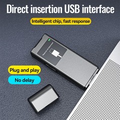 16/32/64GB Digital Voice Recorder USB Recording Device Dictaphone MP3 Player New