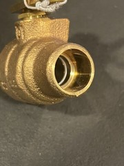 Box 10) 1/2″ Full-Port Lead Free Bronze Ball Valves 600 WOG, Solder, MADE IN USA