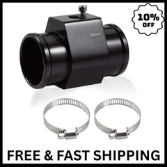 Aluminum Water Temperature Sensor Adapter 38mm 1-1/2″ Radiator Hose Size: 38mm