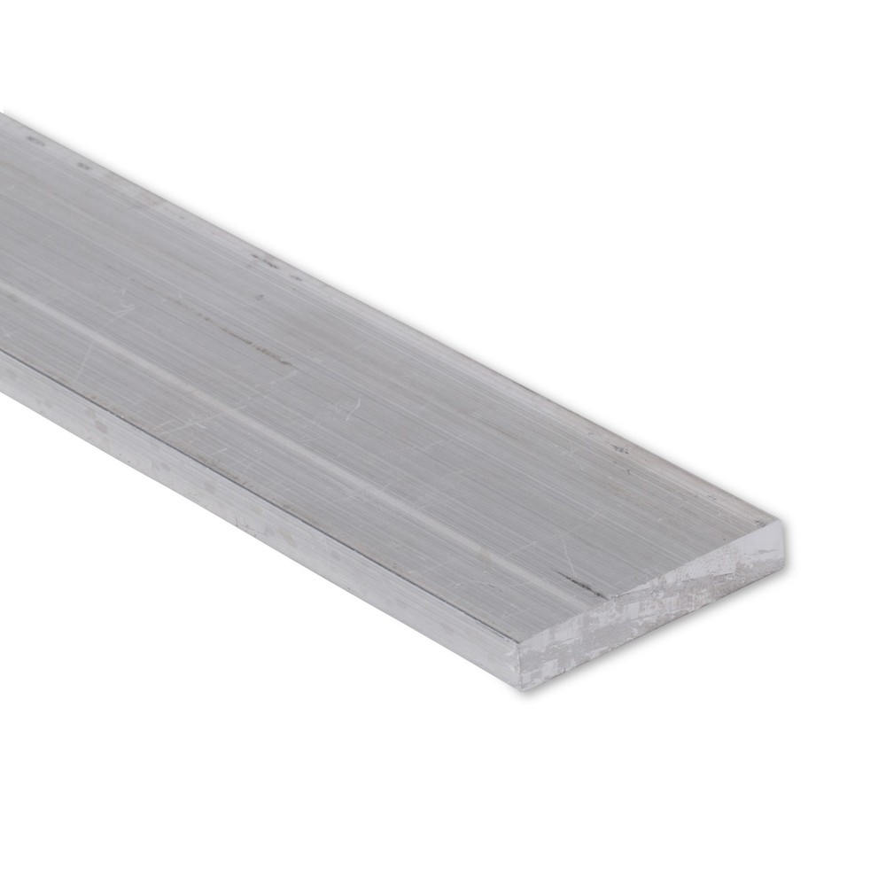 3/8″ x 2-1/2″ Aluminum Flat Bar, 6061 Plate, 6 Inch Length, T6511, 0.375