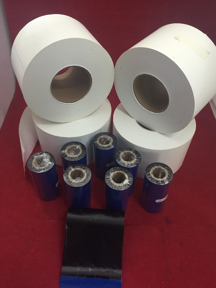 NEW PM4i Thermal Transfer Label/Ribbon Kit SE23260 4 Label & 8 Ribbon Rolls
