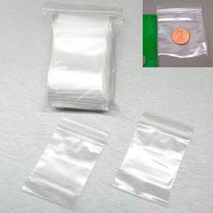 10,000 PCS 2″ x 3″ Reclosable Resealable Clear Zipper Plastic Bags 2Mil 2×3 Inch