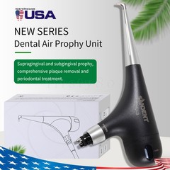 Dental Air Flow Teeth Polishing Polisher Handpiece Hygiene Prophy Jet 4 Holes BK