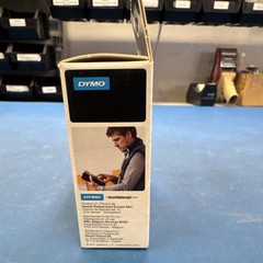 DYMO Rhino Label Cartridge 1/4 in Black/White Thermal Heat-Shrink Tube 18051.