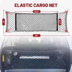 RED WOLF Envelope Style Cargo Net for 2006-2022 Ford Focus Escape Explorer Ex…