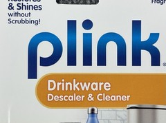 PLINK Lot of 4 Packs of Drinkware Descaler & Cleaner Tabs 20 Total Tabs New
