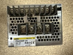 Coral PAA 300F-24 / 24V, 14A / 100-240VAC, 4.4A / Power Supply 24VDC