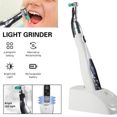 Dental Grinding Cutting Electric LED Motor 4:1 Contra Angle Handpiece GET
