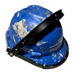Hard Hat MSA V-Gard Medium Face Shield Frame ANSI Class E Type 1 Ratchet Blue