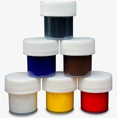 TRUE COMPOSITES Color Pigment Kit-(6 Colors in 0.25 oz Easy Open Containers) Col