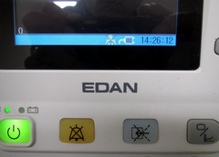 Edan M3B / M3 2014 5.7″ Color TFT Screen Vital Signs Monitor Used Free Shipping