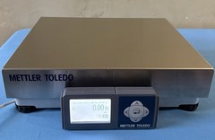 Mettler Toledo BC-60U Scale 150lb USB Cable Stainless Steel BCA-222-60U Backlit!