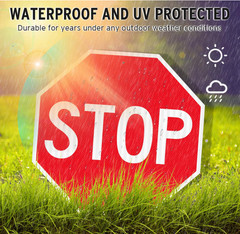 Stop sign 18×18 30×30 24×24 street authentic Reflective Road signs metal 12x12in