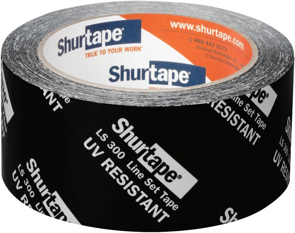 LS 300 HVAC Line Set Tape, 55M Length X 48Mm Width, Black (Pack of 1)