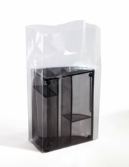 16 X 12 X 36″ 2 Mil Clear Gusseted Poly Bags (250 Bags) – Laddawn 1619