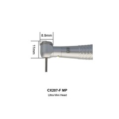 COXO Dental Small Mini Head High Speed Handpiece Fiber Optic For KaVo MULTIflex