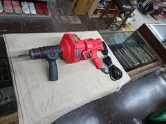sewer snake 23 ft power Electric Drain Auger Cleaner bauer Auto Feed Free Ship!!