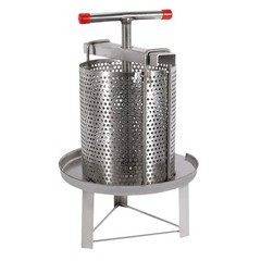 Honey Press Extractor Stainless Steel Manual Honey Wax Pressing Beekeeping Tool