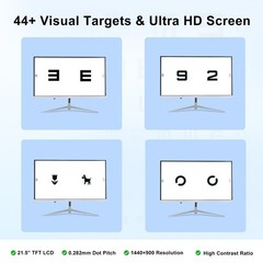 Frameless 21.5-inch HD LCD Vision Meter Vision Test Projector Display