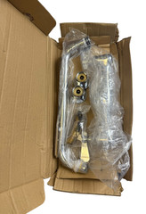 ASSURE Brass Faucet, Wall Mount, 8 Centers, 12 Swing Nozzle MADE IN VİETNAM