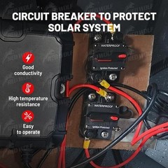 Red Wolf 60Amp Marine Circuit Breaker Boat Trolling Motor ATV Trailer
