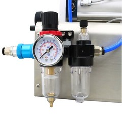 100-1000ml Pneumatic Paste Liquid Heating Filling Machine 1 Nozzle Piston Filler