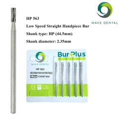 US Wave Dental Carbide Straight Fissure Surgical HP Burs For Low Speed Straight