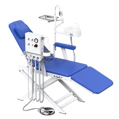 Dental Portable Mobile Delivery Unit Cart Air Compressor/Turbine Unit/Chair USA