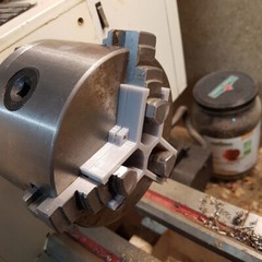 Lathe Chuck Depth Stop for 3x 15mm Jaw & 100mm Chuck [Sizes: 5mm 10mm]