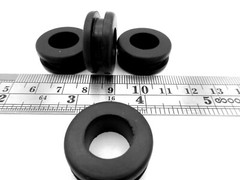 3/4″ Hole Fit Rubber Grommet Bushing For 1/8″ to 5/32″ Thick Panel, Has 1/2″ ID