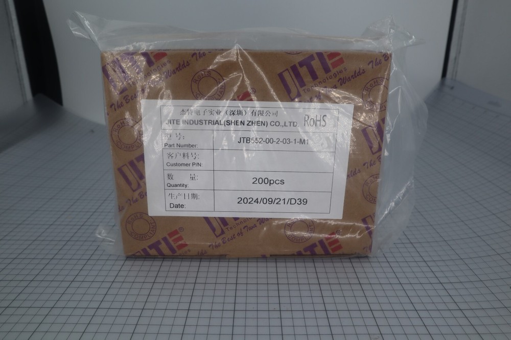 *1 BOX of 200* JITE Industrial Terminal Blocks JTB552-00-2-03-1-M1