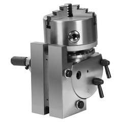 Dividing Head Precision BS-4in/5in/6in 3-Jaw Indexing Head Tailstock Chuck Tool
