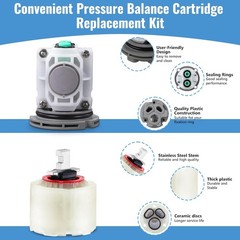 Dreyoo Pressure Balancing Unit Compatible with American Standard as shown