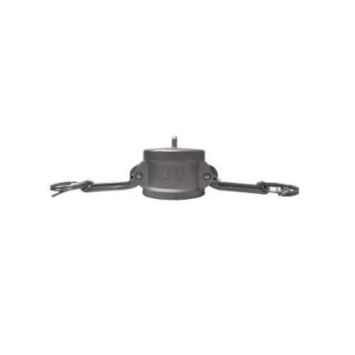 4″ Cam Lock DC Dust Cap Stainless 316 Quick Connect Female Camlock