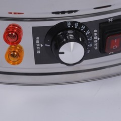 Commercial Dim Sum Food Warmer Electric Steamer with 15 PCS Steam Pans