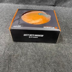 STUDSON SHK-1 Full Brim Vented Industrial Safety Helmet Orange Third-Party Logo