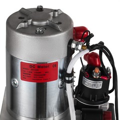 15 Quart Double Acting Hydraulic Pump Dump Trailer 12V DC Unit Pack Power Unit