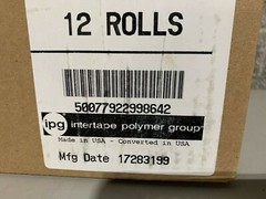 TWO (2) Intertape IPG White Polyethylene Tape PE8 3.77″x36yds Marine Hull Wrap