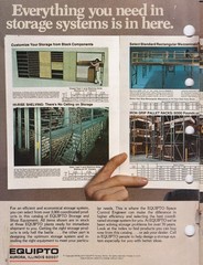 Equipto Storage and Shop Equipment Buyer’s Guide (Catalog 495D) from 1979
