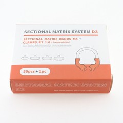 Dental Sectional Matrix System Bands Retaining Rings Wedges Forceps Palodent V3