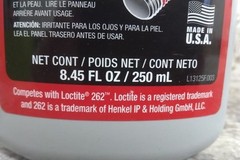 Vibra-Tite 13125 3 Pk 8.45 Fl Oz Container Size High-Strength Threadlocker
