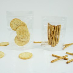 Clear Plastic Storage Bags Food Safe Packaging Heat Seal Pouches for Snacks