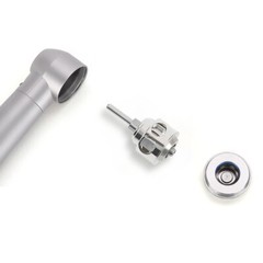 AZDENT Dental LED E-generator Fiber High Speed Handpiece Air Turbine 4/2Holes