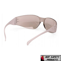 PYRAMEX INTRUDER SAFETY GLASSES INDOOR/OUTDOOR MIRROR I/O LENS S4180S (6 PAIR)