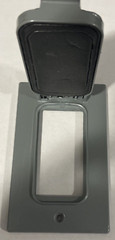 Red Dot GFCI Cover Vertical Device CCGV WGF100-CV Wet Location Weatherproof