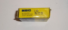 NBC brand LS9 deep grooved ball bearing, size .872 x 20.0 x .562