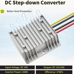 18V to 12V Comverter Transformer Compatible with RYOBI 18V Battery,2 pack