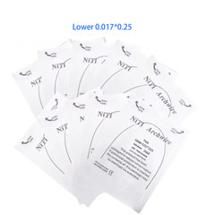 1pc/pack Dental Orthodontic TMA Beta Ti-Mo Arch Wires Rectangular Ovoid Form