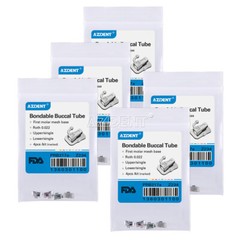 AZDENT Dental Orthodontic Bondable Buccal Tube 1st 2nd Molar MBT/Roth.022/.018